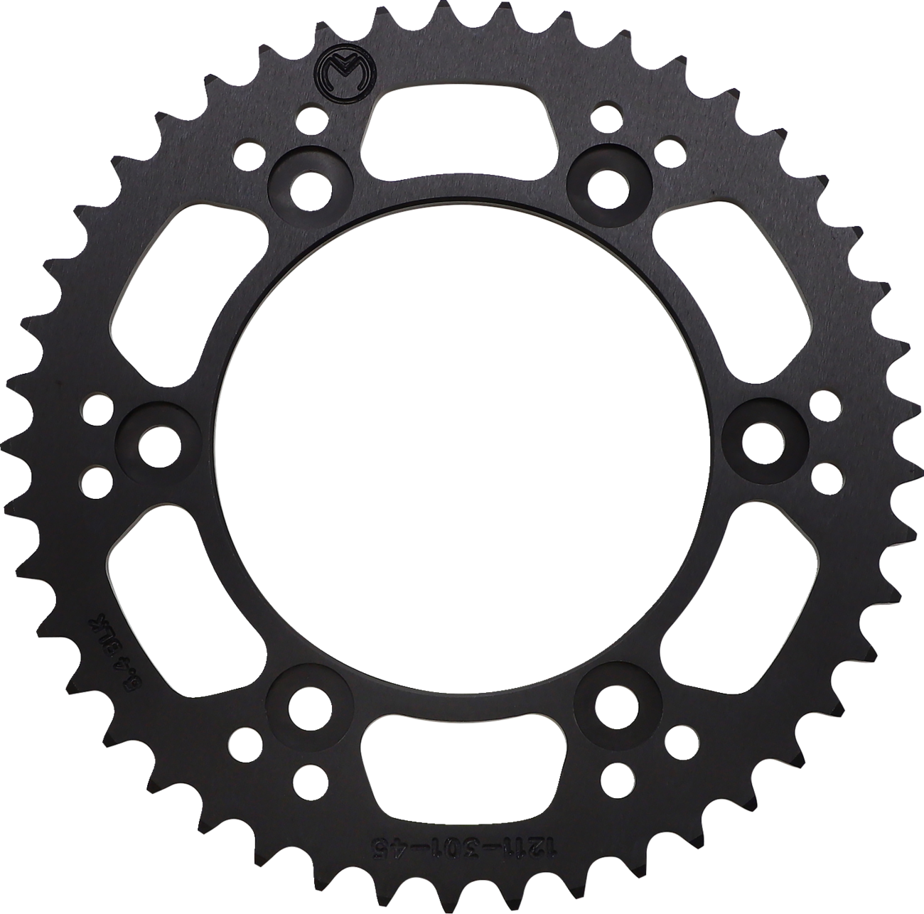 Rear Sprocket - Aluminum - 45 Tooth - Black - Honda