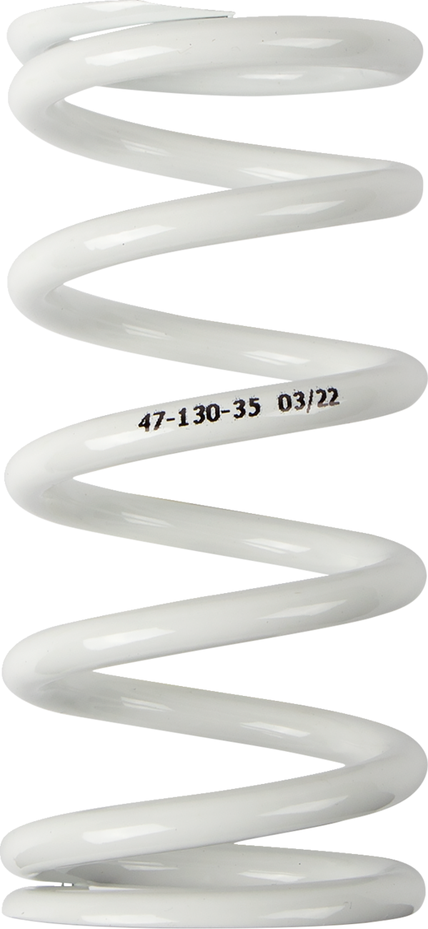 Shock Spring - 47 mm OD - 35 n/mm - White