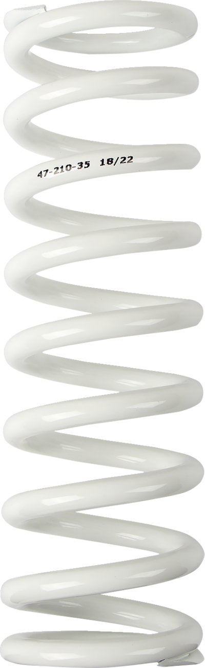 Shock Spring - 47 mm OD - 35 n/mm - White