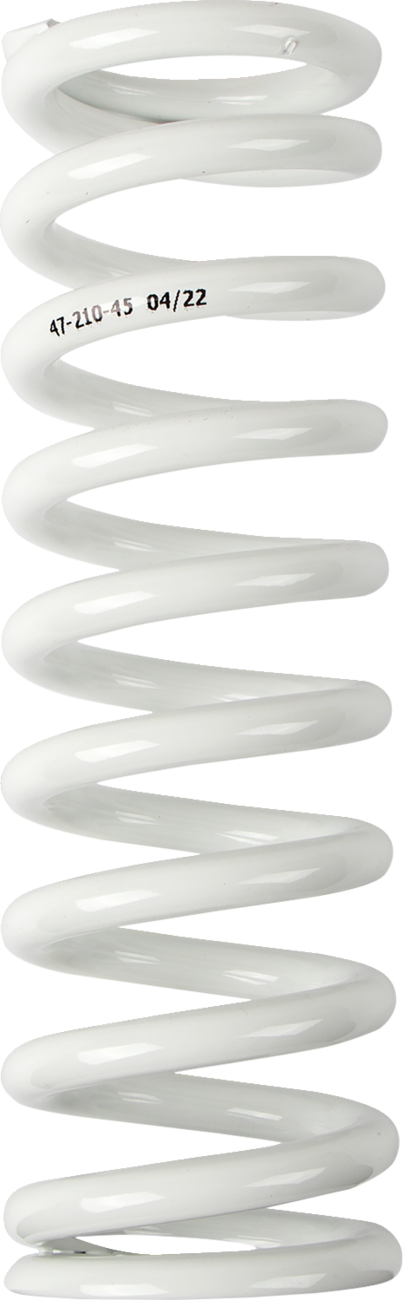 Shock Spring - 47 mm OD - 45 n/mm - White