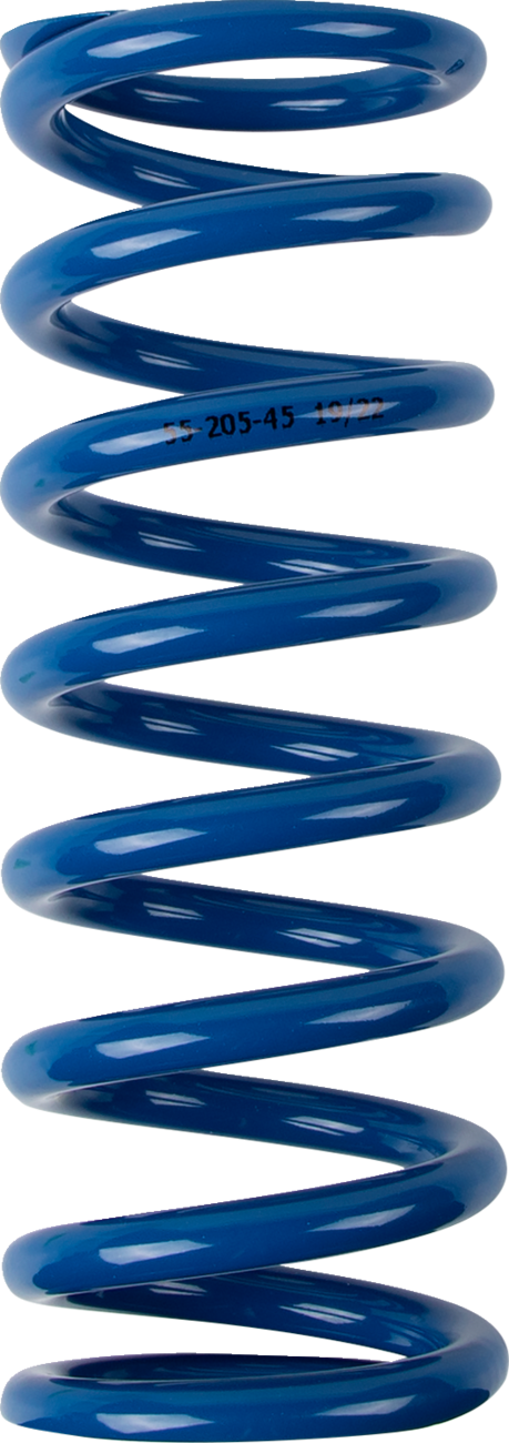 Shock Spring - 55 mm OD - 45 n/mm - Blue