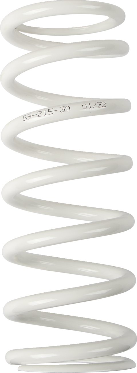 Shock Spring - 59 mm OD - 30 n/mm - White