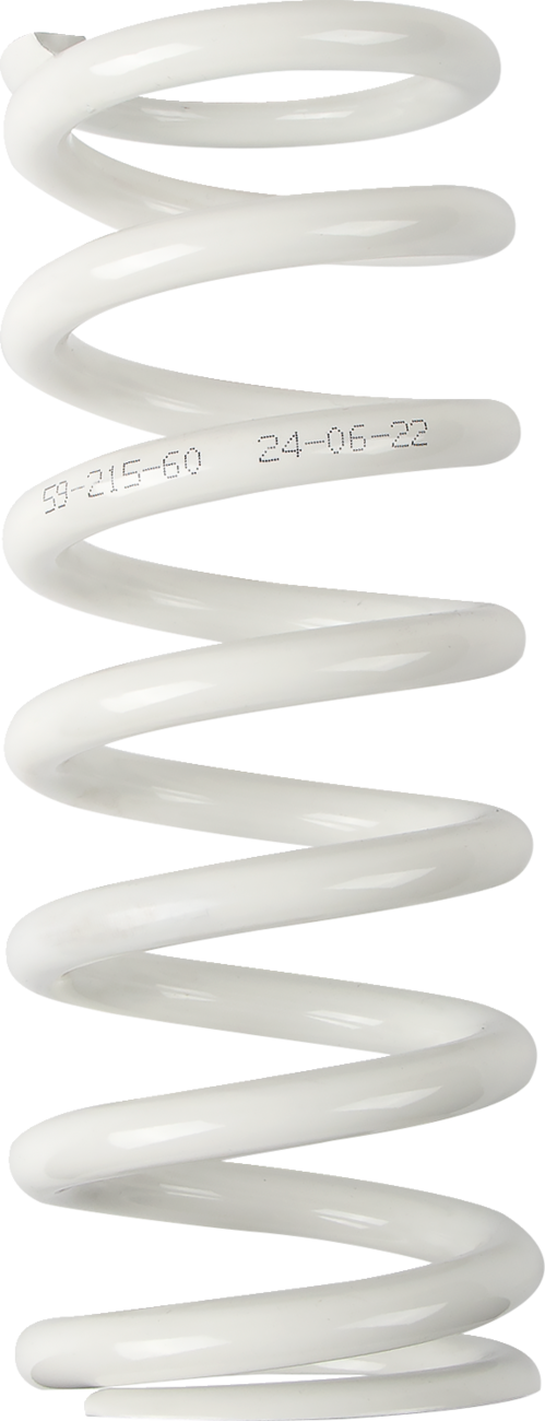 Shock Spring - 59 mm OD - 60 n/mm - White
