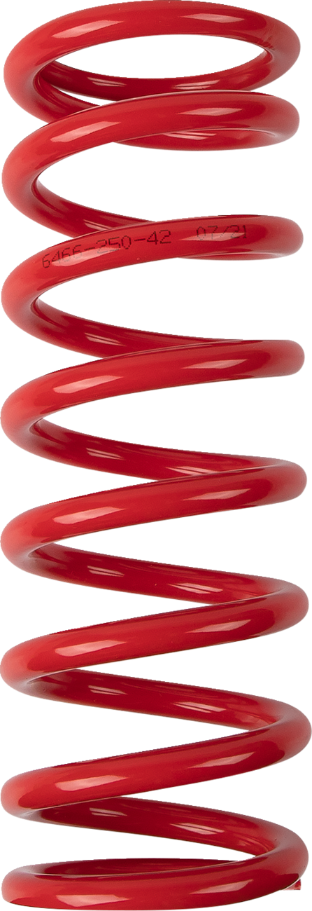 Shock Spring - 64/66 mm OD - 42 n/mm - Red