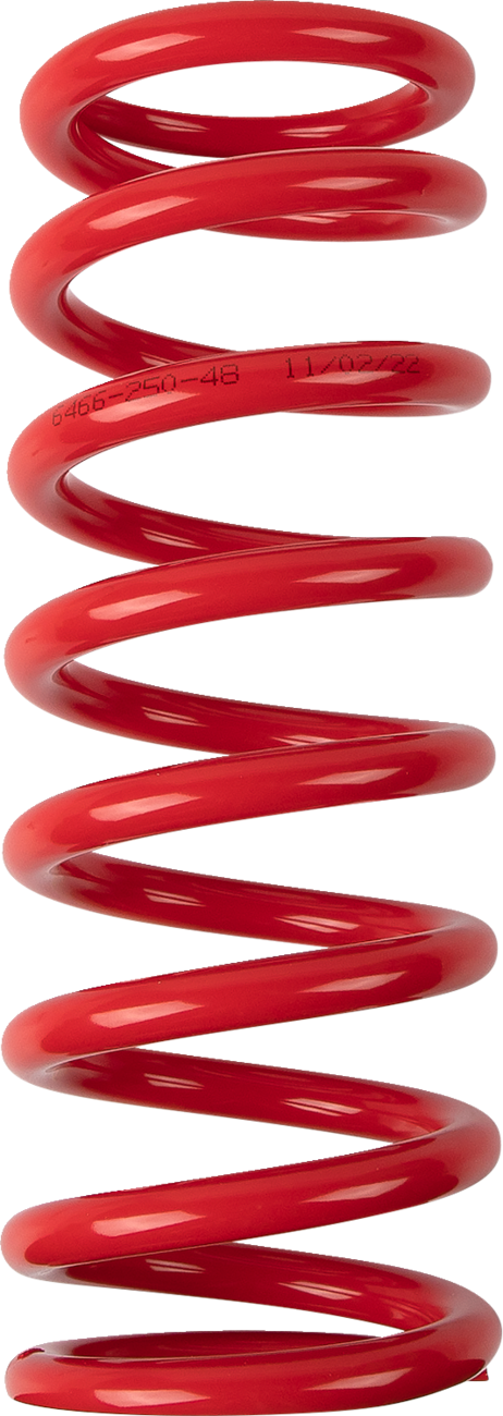 Shock Spring - 64/66 mm OD - 48 n/mm - Red