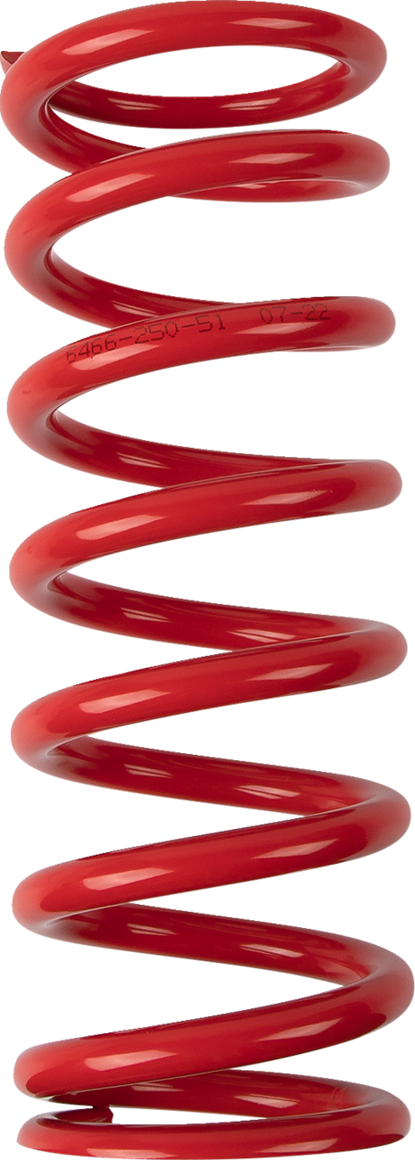 Shock Spring - 64/66 mm OD - 51 n/mm - Red