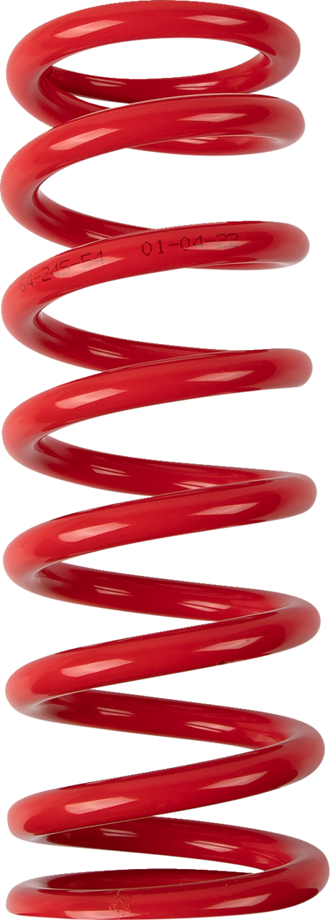 Shock Spring - 64/66 mm OD - 54 n/mm - Red