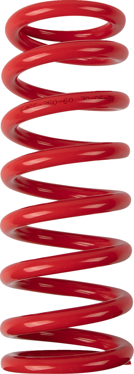 Shock Spring - 64/66 mm OD - 60 n/mm - Red