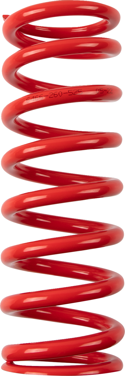 Shock Spring - 64/66 mm OD - 52.5 n/mm - Red