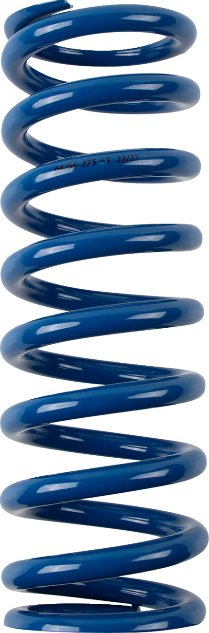 Shock Spring - 64/66 mm OD - 63 n/mm - Blue