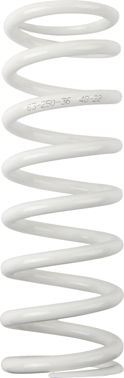 Shock Spring - 63 mm OD - 36 n/mm - White