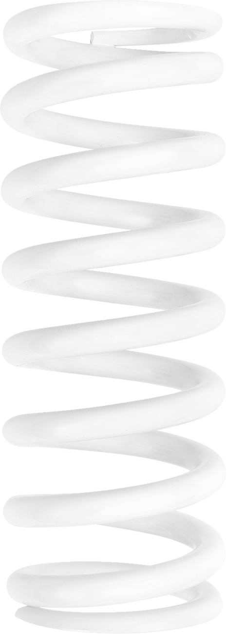 Shock Spring - 59 mm OD - 66 n/mm - White