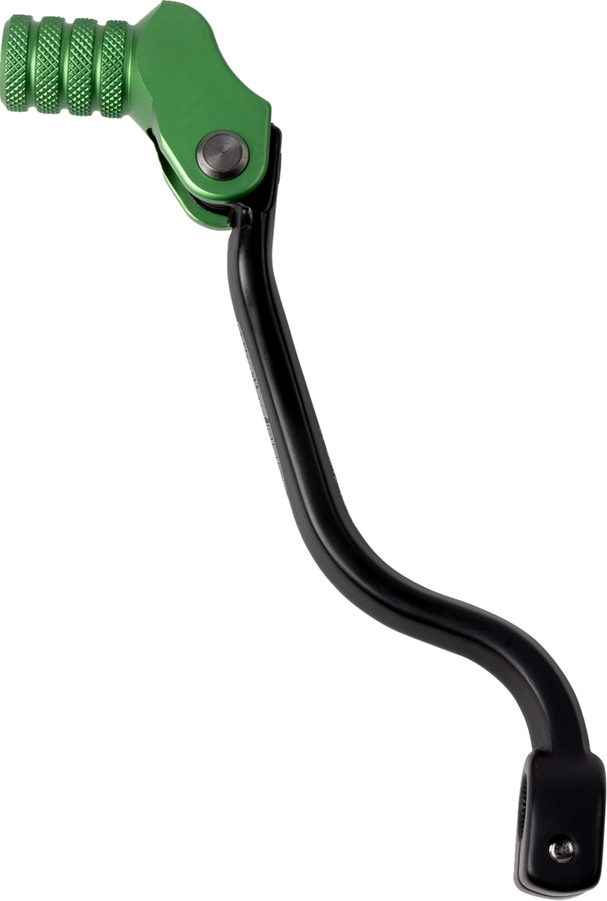 Shifter Lever - Green - 20 mm Offset - Kawasaki