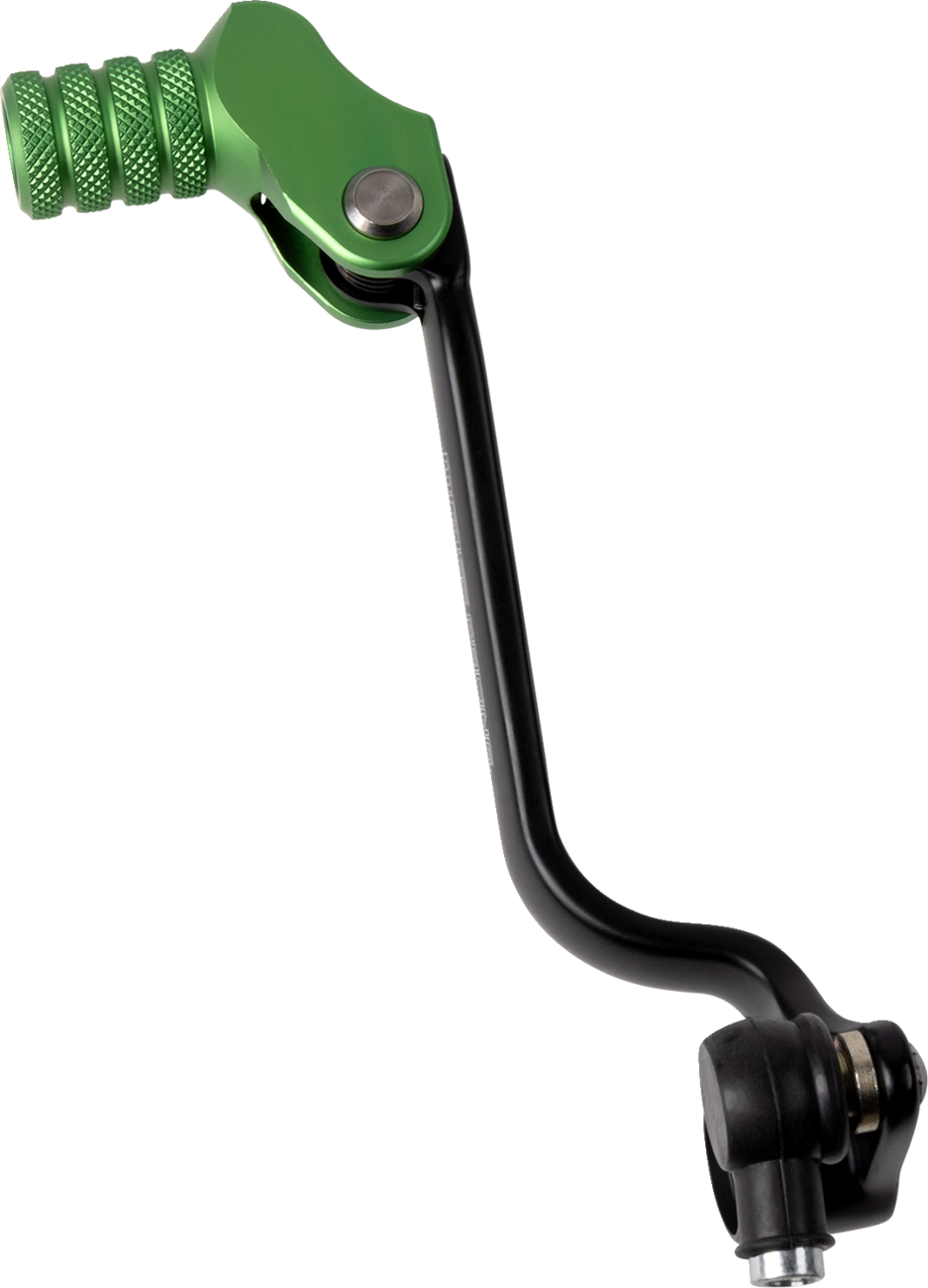 Shifter Lever - Green - 20 mm Offset - Kawasaki
