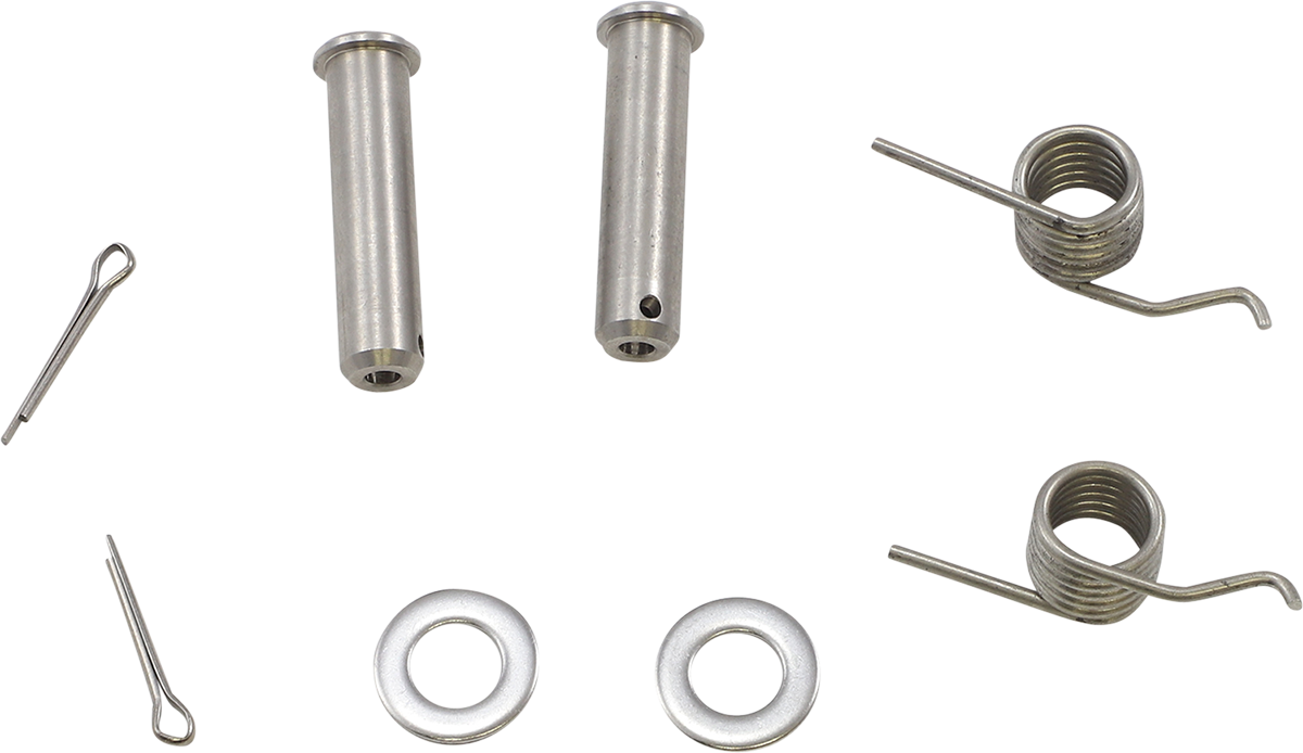 Foot Peg Pin and Spring - Suzuki/Yamaha