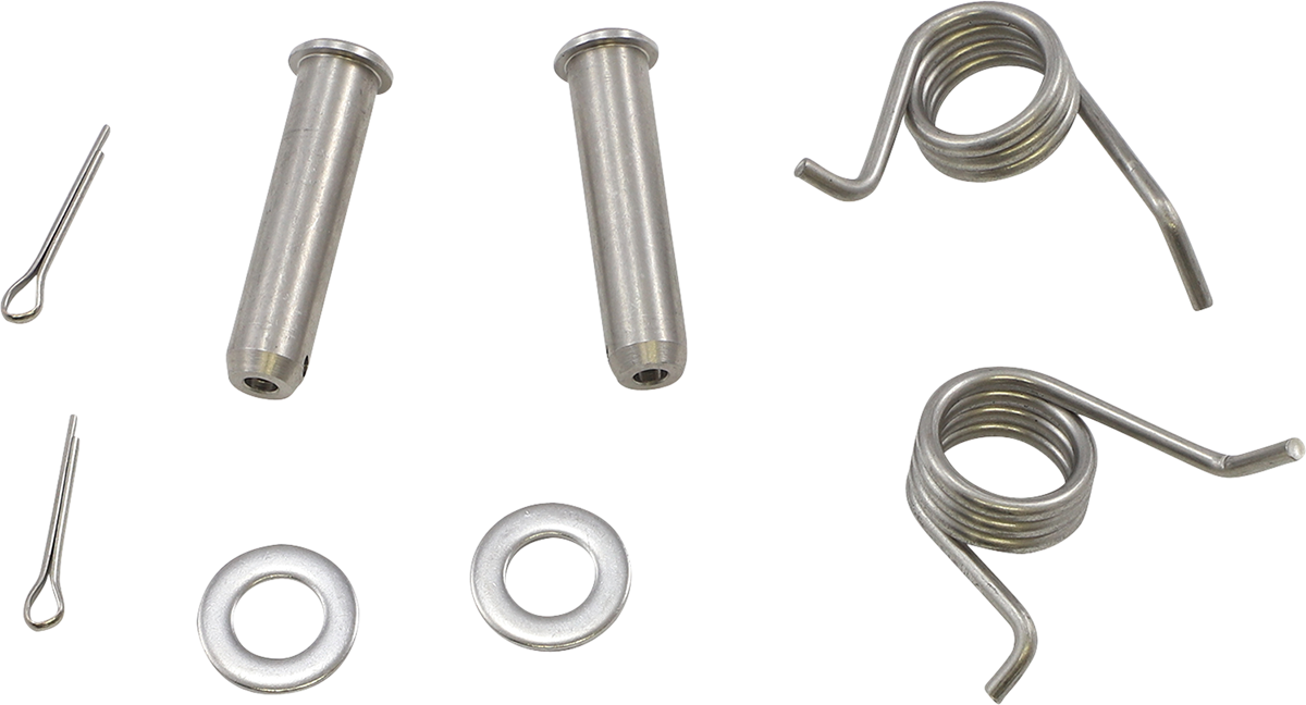 Foot Peg Pin and Spring - Suzuki