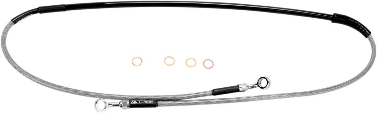 Brake Line - Front - Stainless Steel - Kawasaki/Suzuki