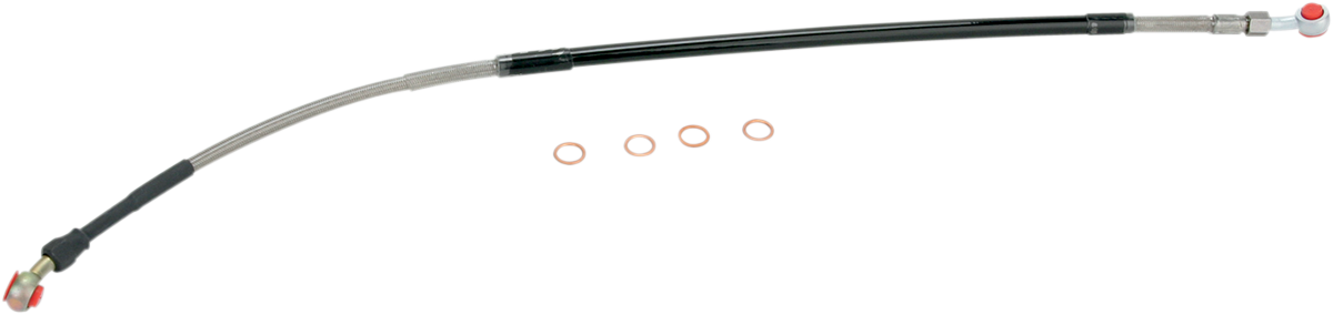 Brake Line - Rear - Stainless Steel - Suzuki DR-Z 400 SM