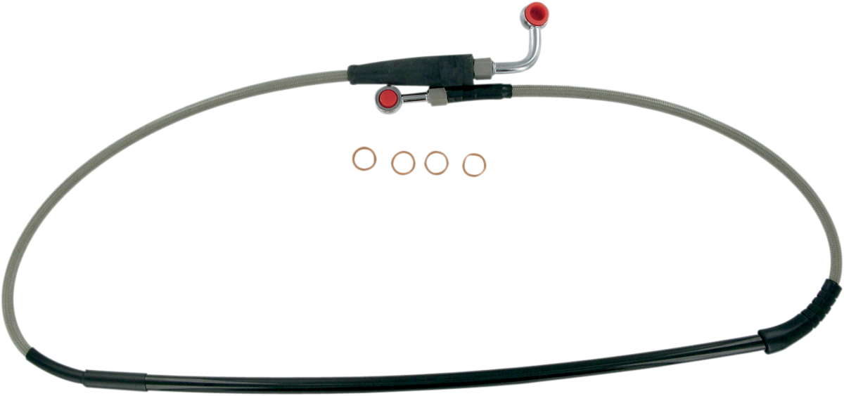 Brake Line - Front - Stainless Steel - Honda CRF