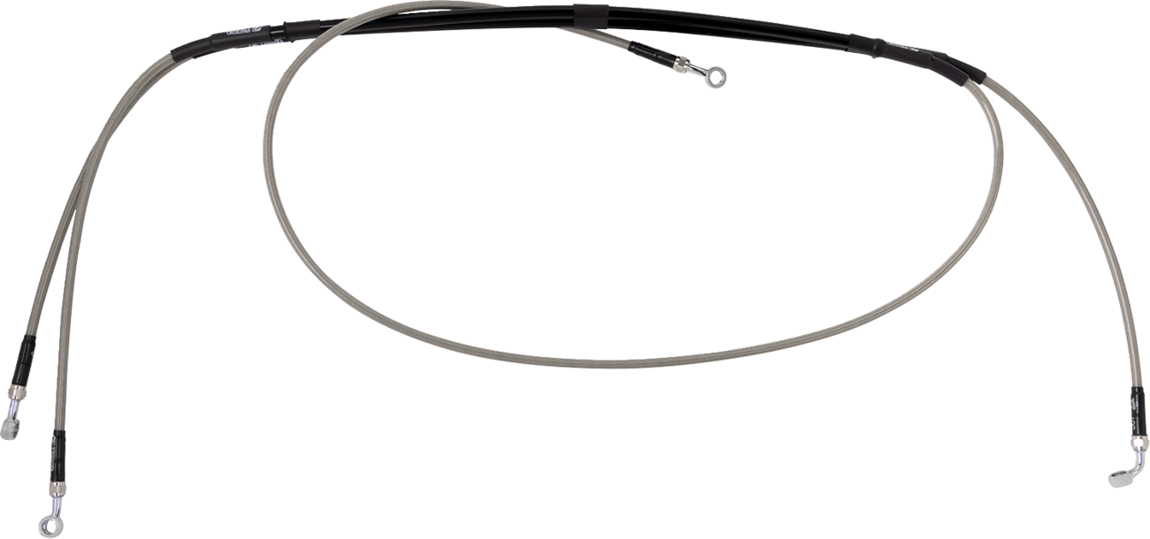 Brake Line Pair - Stainless Steel