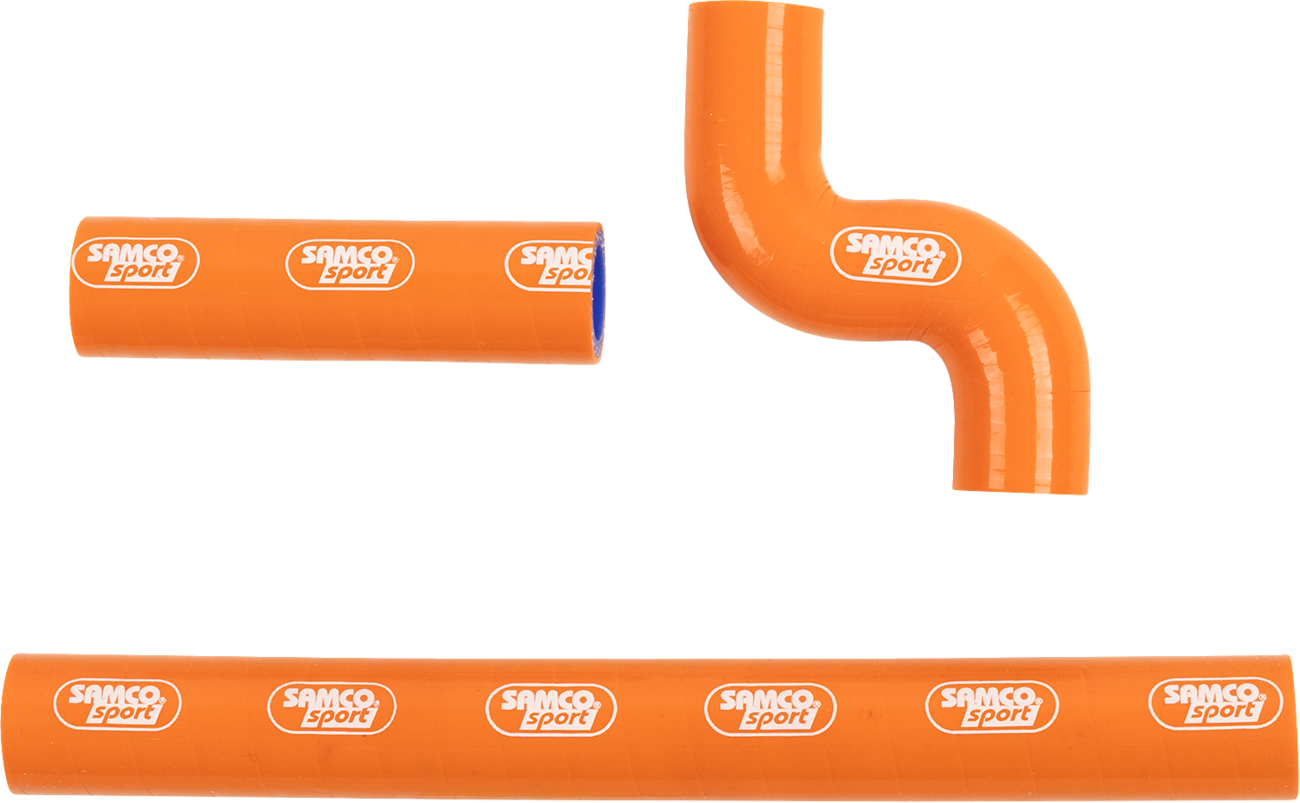 OEM Fit Radiator Hose Kit - Orange - Husqvarna/KTM