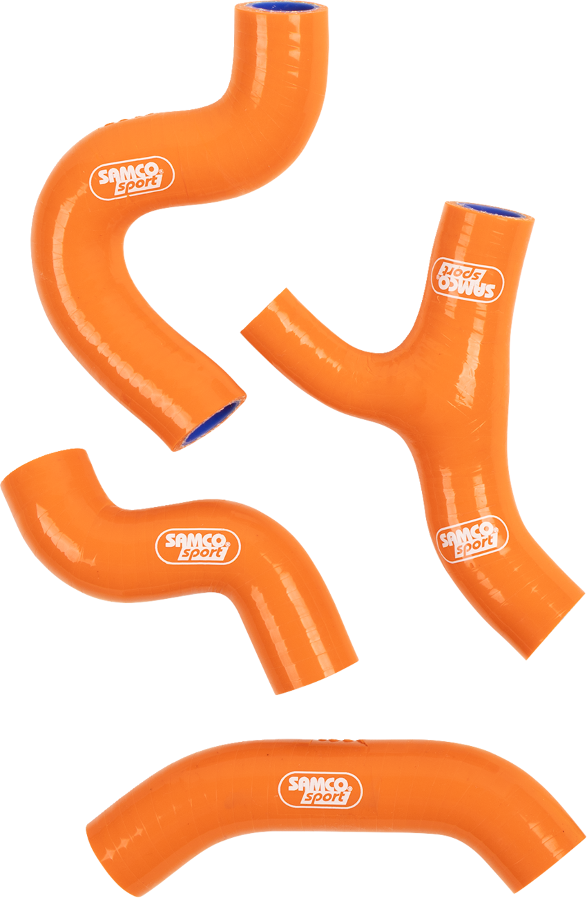 OEM Fit Radiator Hose Kit - Orange - Husqvarna/KTM