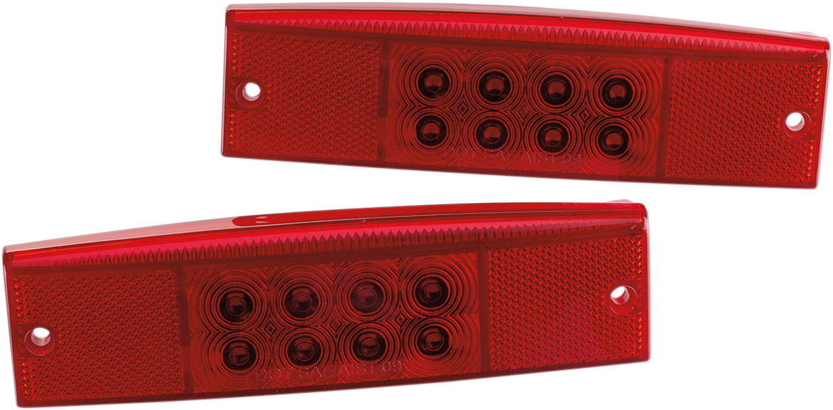 Taillights - LED - Ranger Mid - Red