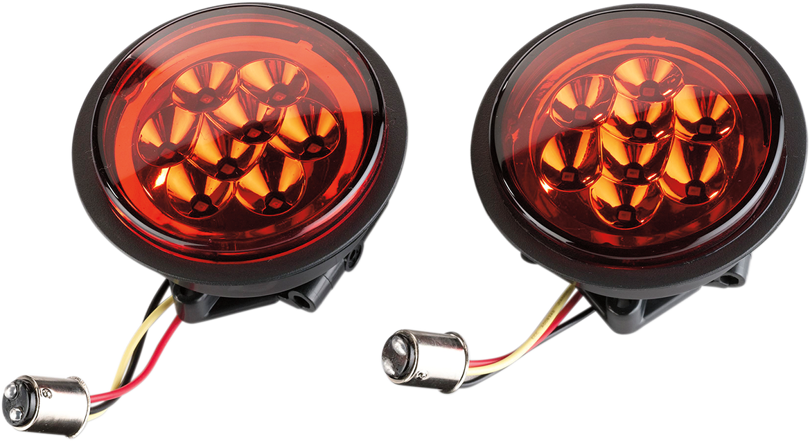 Taillights - LED - Can-Am - Red