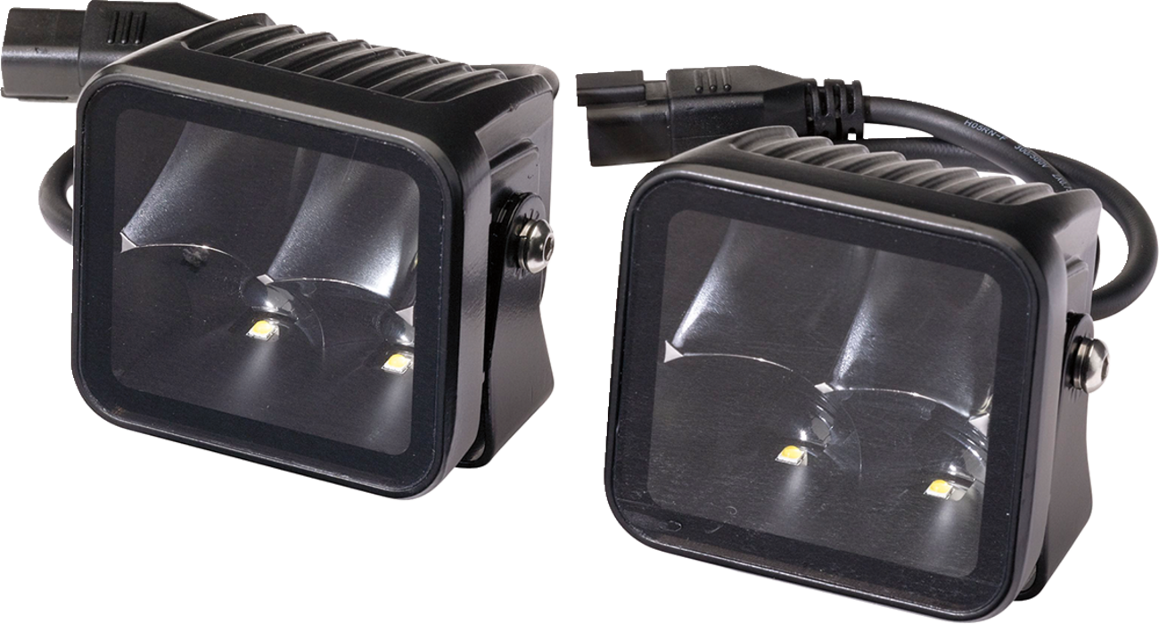 LED Cube Light - 3" - Black