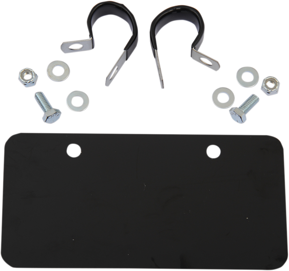 License Plate Holder - Black