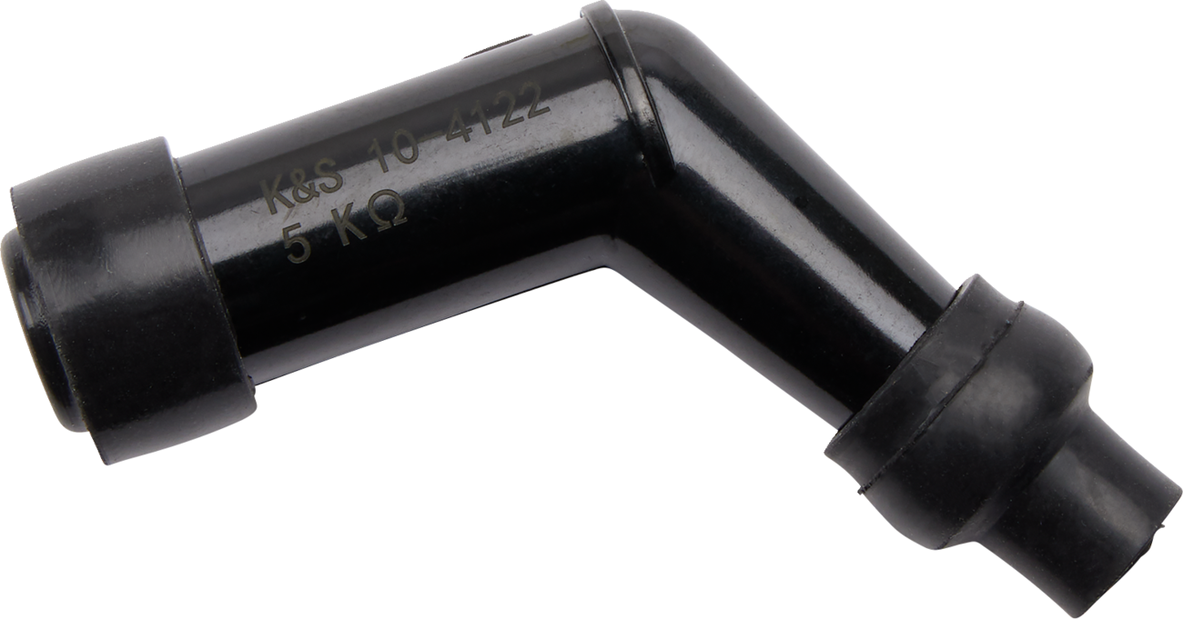 Spark Plug Resistor Cover - 120° Elbow Type - Short