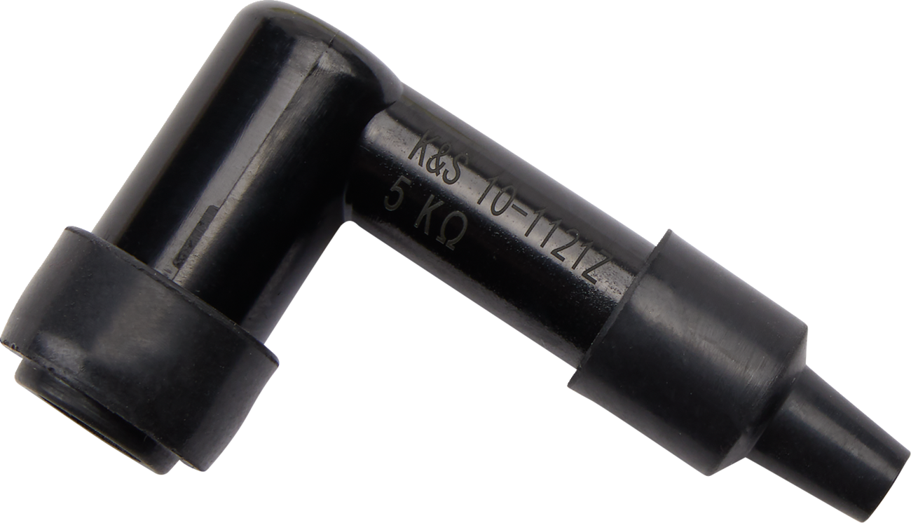 Spark Plug Resistor Cover - 90° Elbow Type