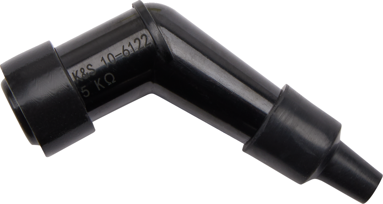 Spark Plug Resistor Cover - 120° Elbow Type - Short