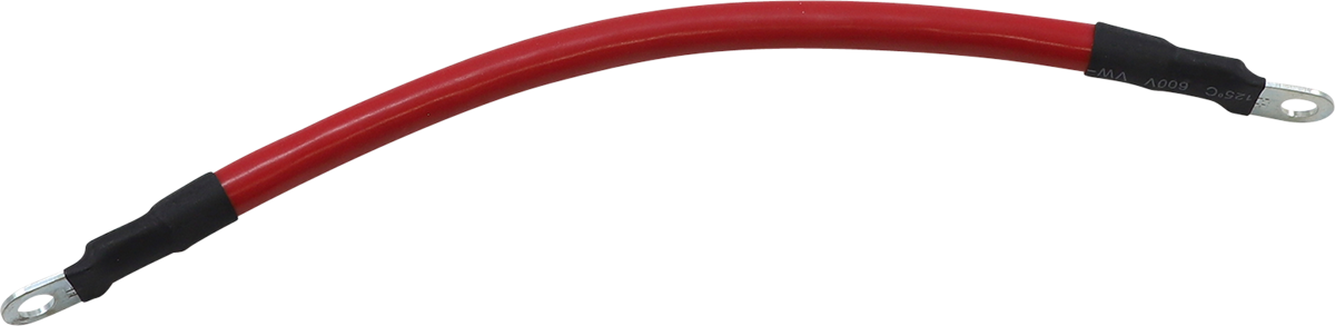 Battery Cable - 8" - Red