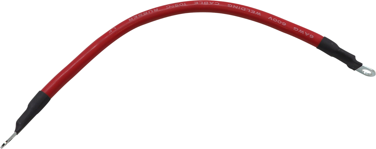 Battery Cable - 10" - Red