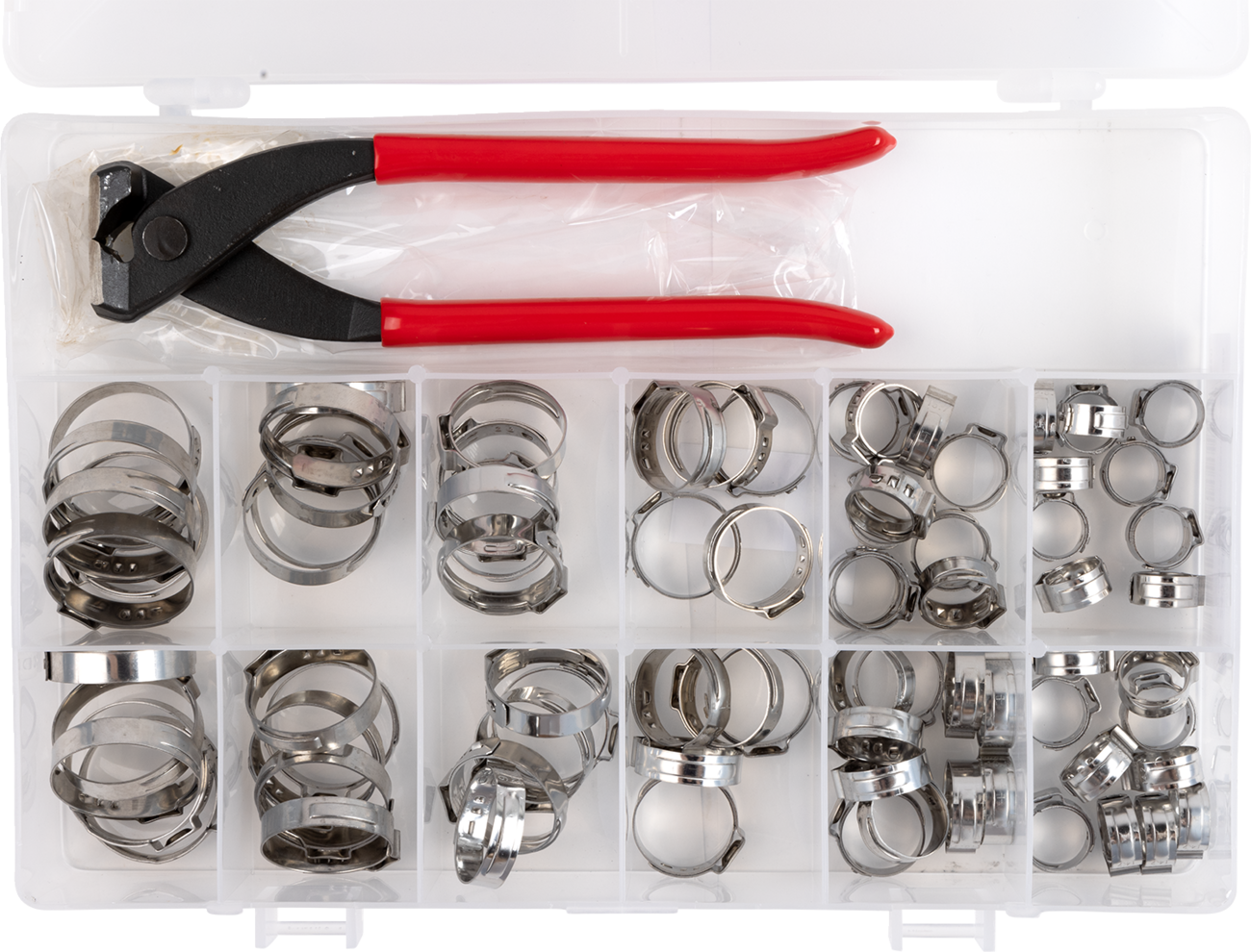 Ear Clamp with Jaw Pincer - Assortment - Kit