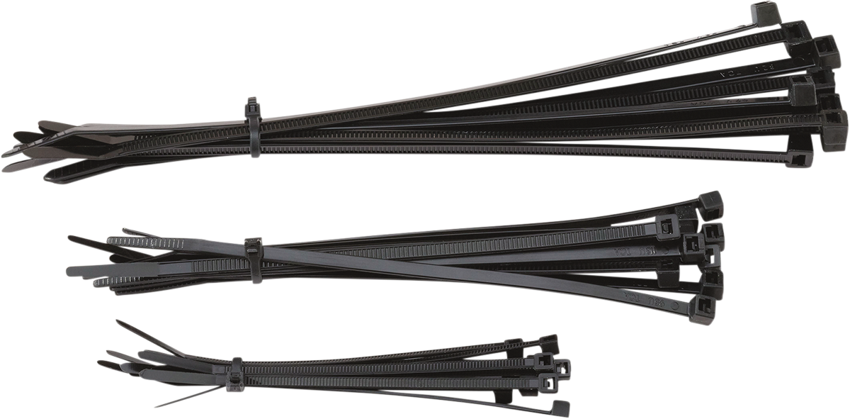 Cable Ties - Black - 30-Pack