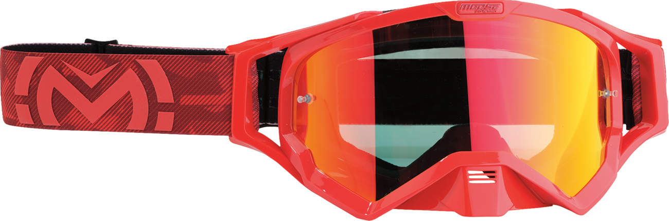 XCR Goggle - Red - Red Mirror Lens