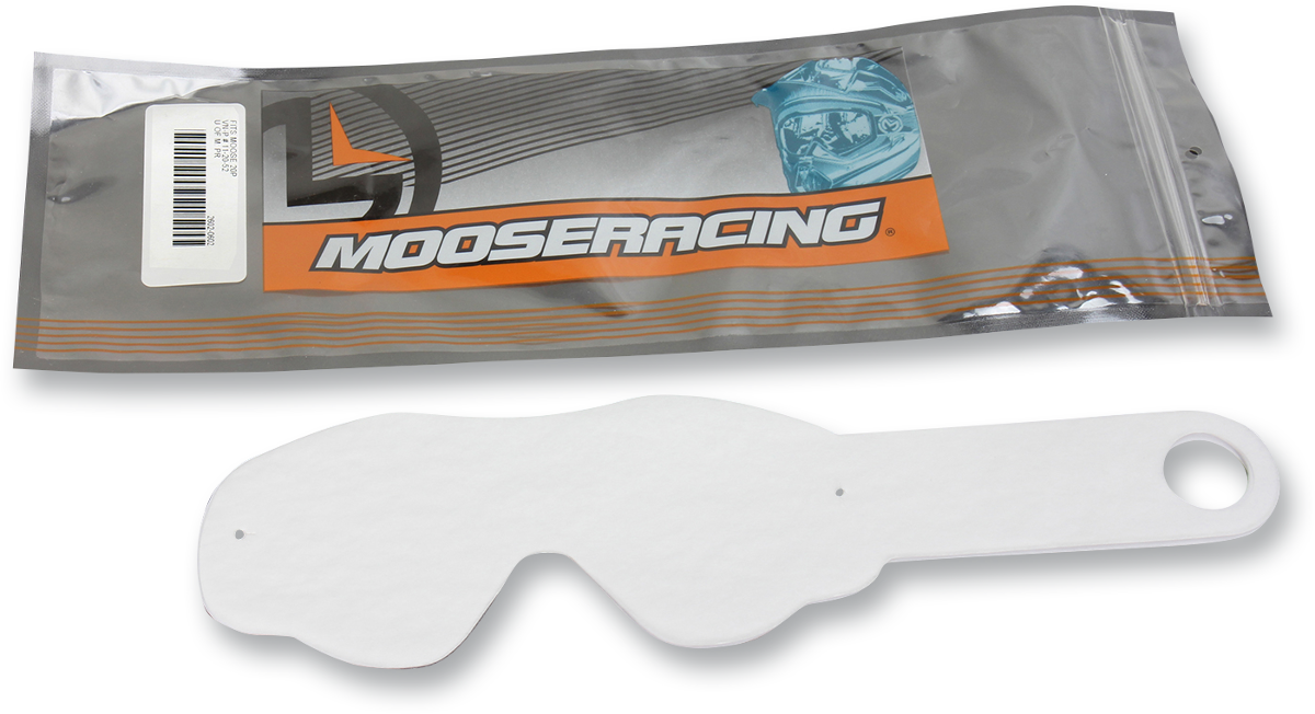 Youth Qualifier Tear-Offs - Clear - 10 Pack