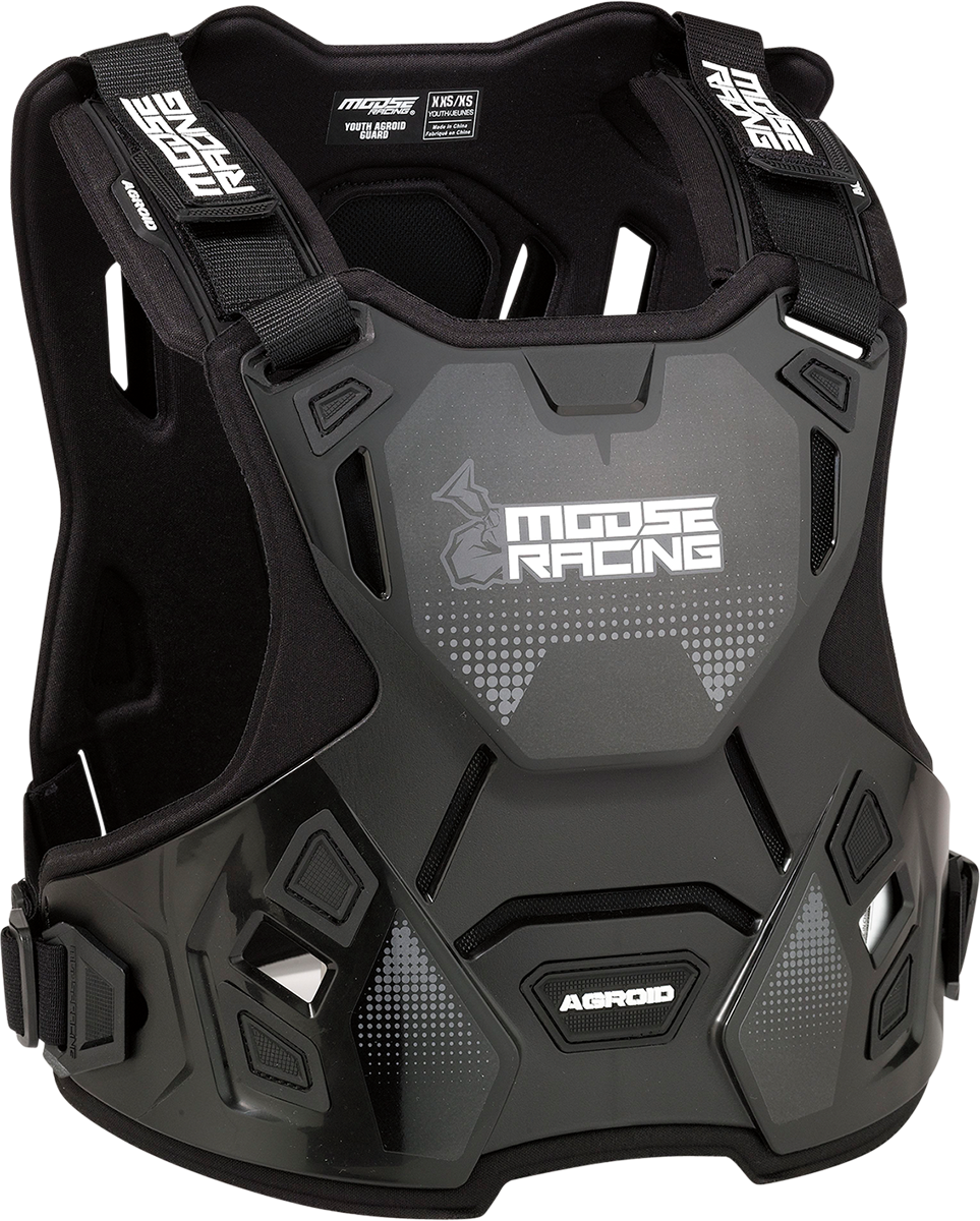 Youth Agroid™ Chest Guard - Black - 2XS/XS