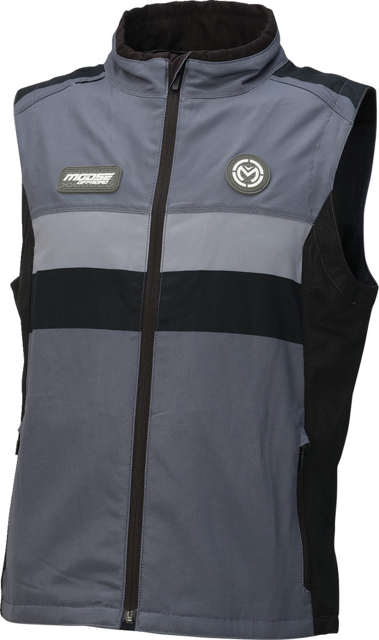Moto Vest - Gray/Black - XS