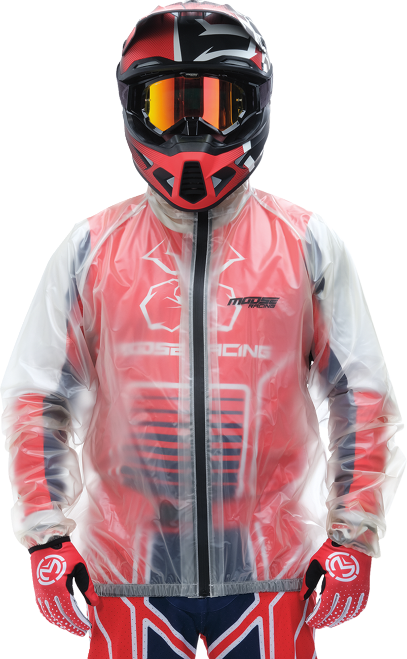 Rain Jacket - Clear - Medium