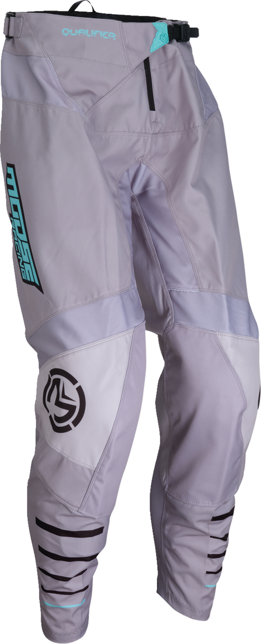 Qualifier® Pants - Gray/Teal - US 28