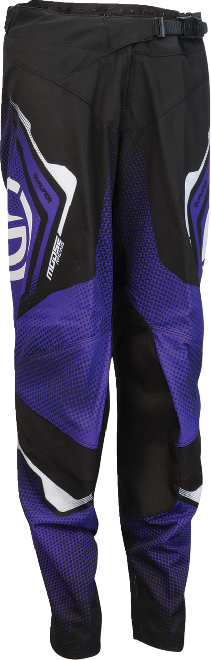Youth Qualifier® Pants - Black/Purple/White - US 30