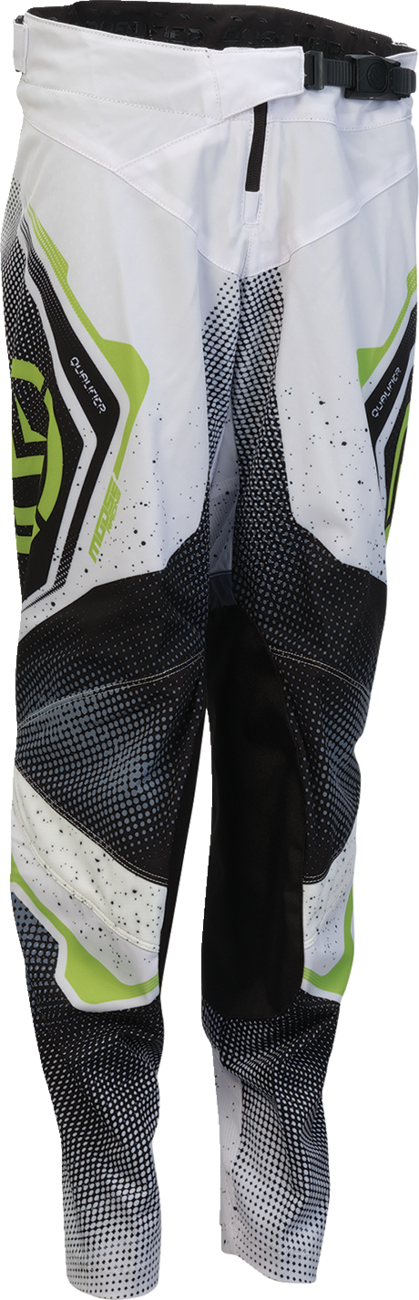 Youth Qualifier® Pants - White/Black/Green - US 24