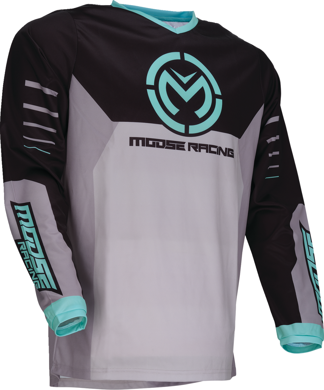 Qualifier® Jersey - Gray/Teal - Large
