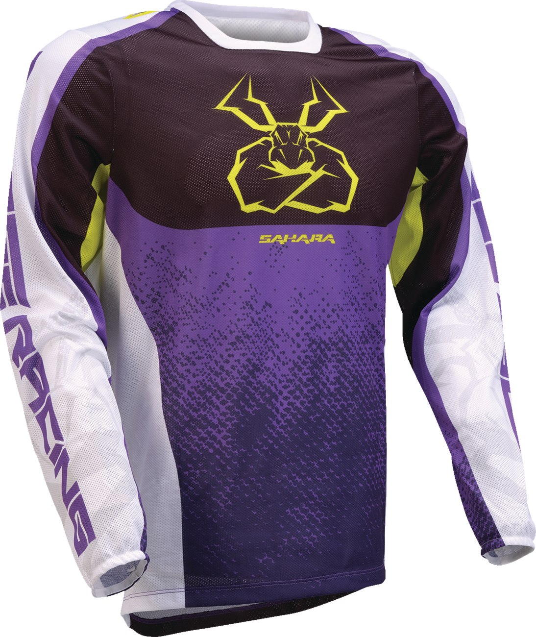 Sahara Jersey - Purple/Hi-Viz - Small