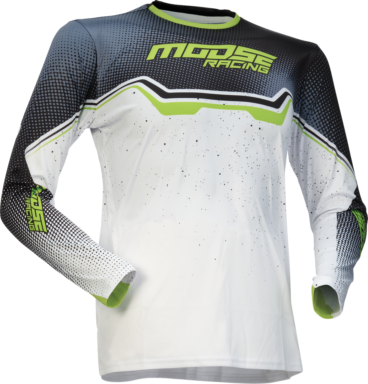 Youth Qualifier® Jersey - White/Black/Green - XS