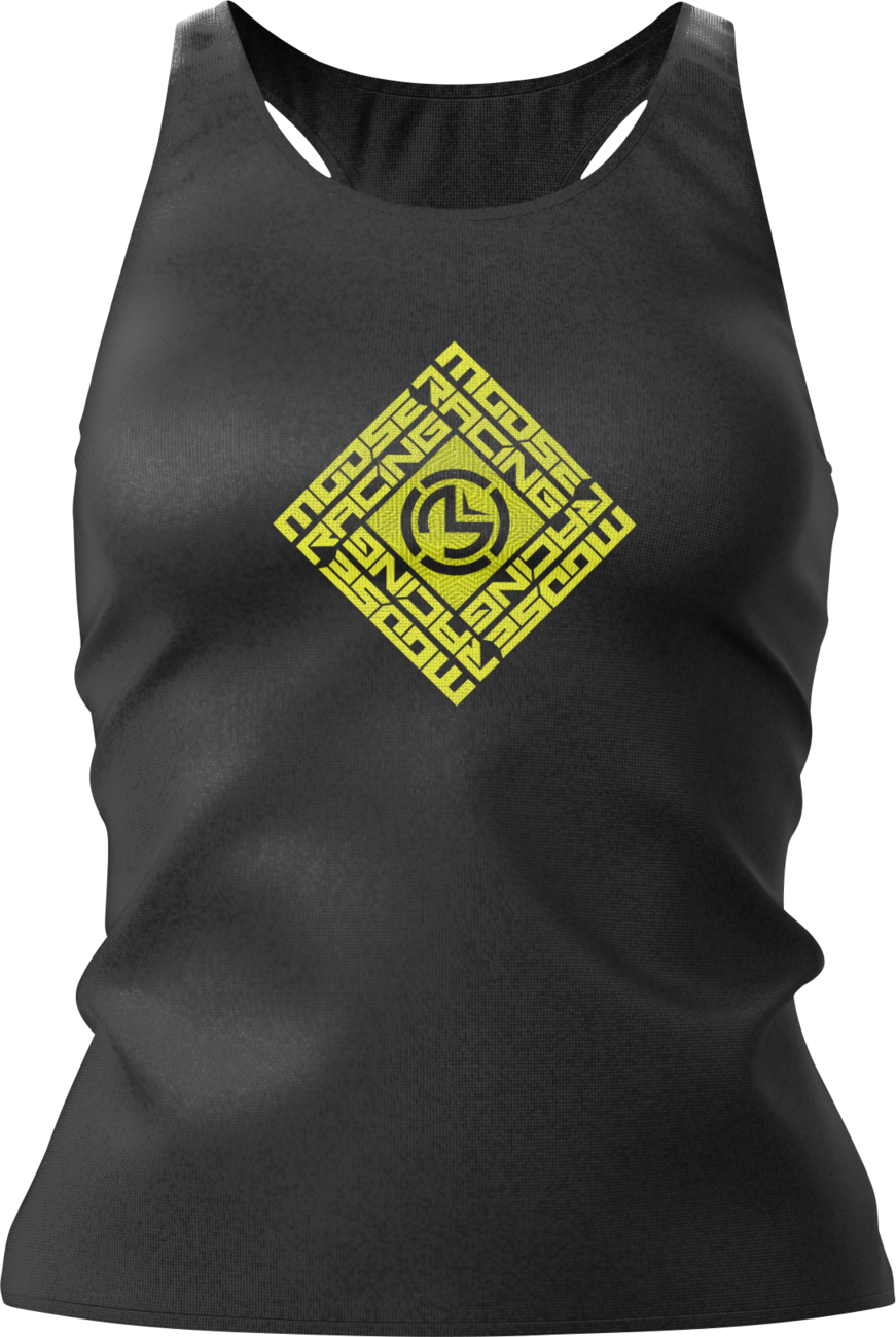 Women's Spin Sync Tank Top - Black - Small