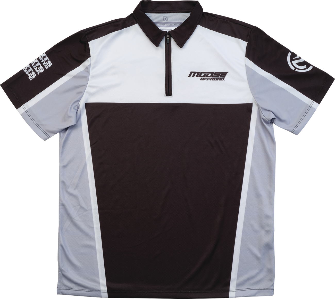 Moose Pit Shirt - Black/Gray/White - 2XL